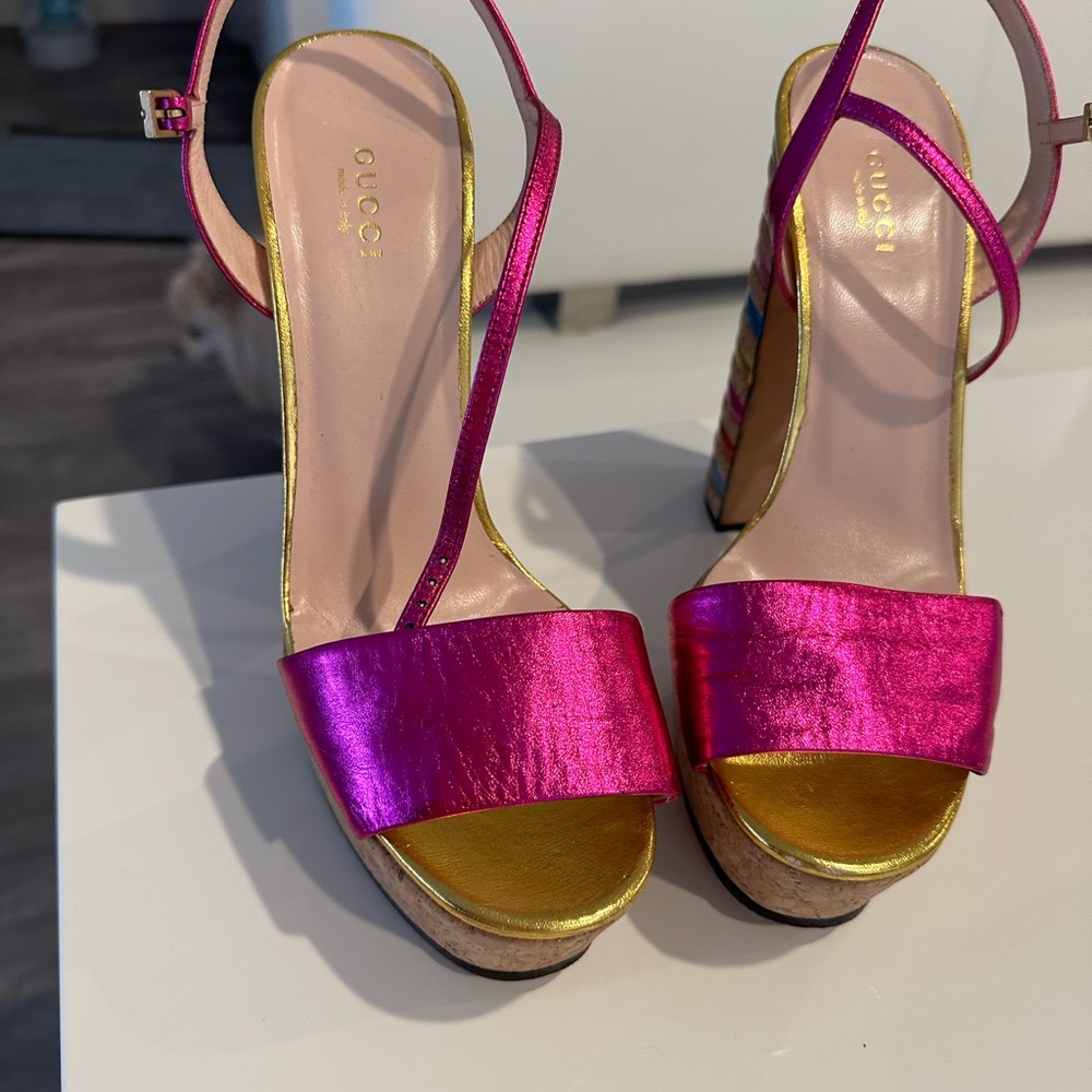 Gucci Platforms - image 3